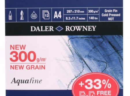 Aquafine akvarel blok A4