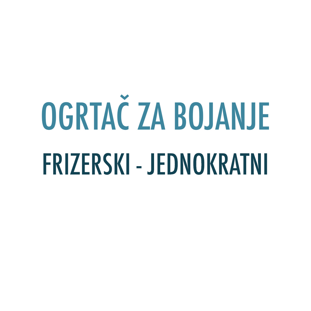 jednokratni ogrtač, frizerski ogrtač