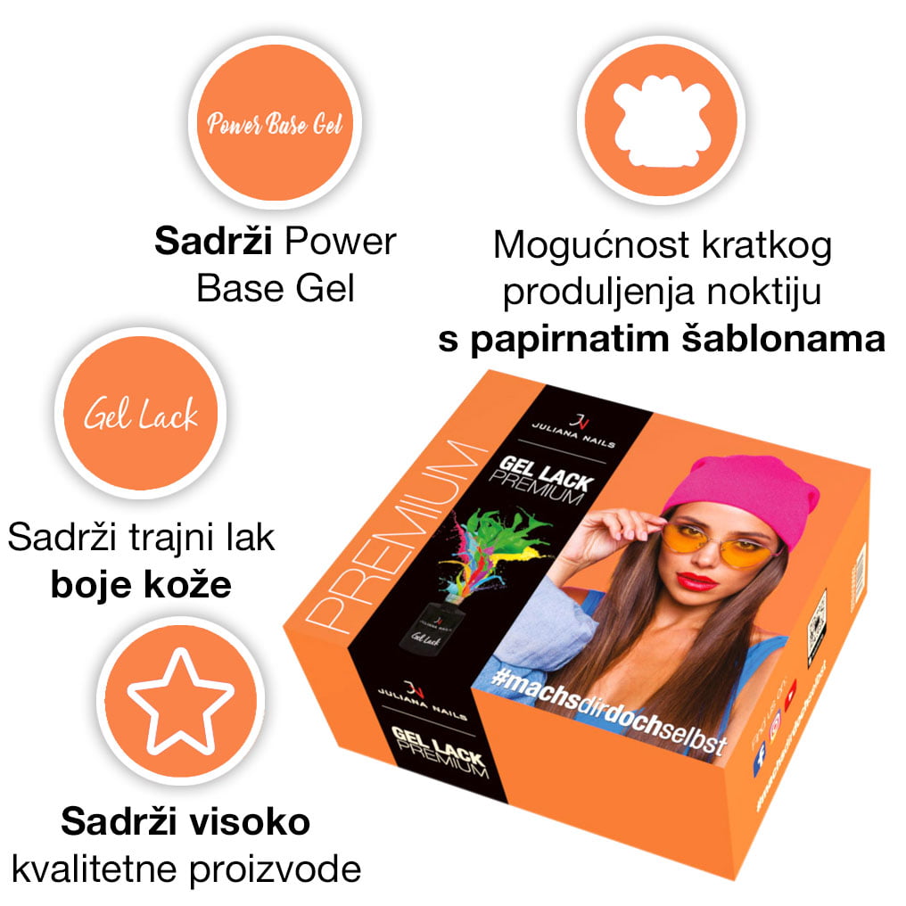 set gel lak, juliana nails set, gel lak premium