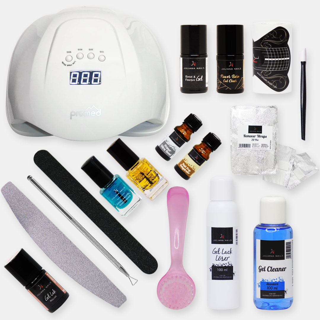 set gel lak, juliana nails set, gel lak premium