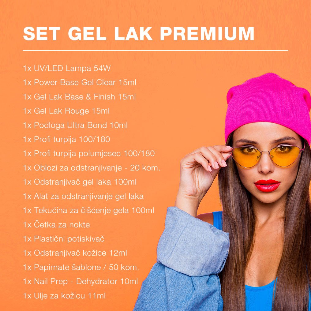 set gel lak, juliana nails set, gel lak premium