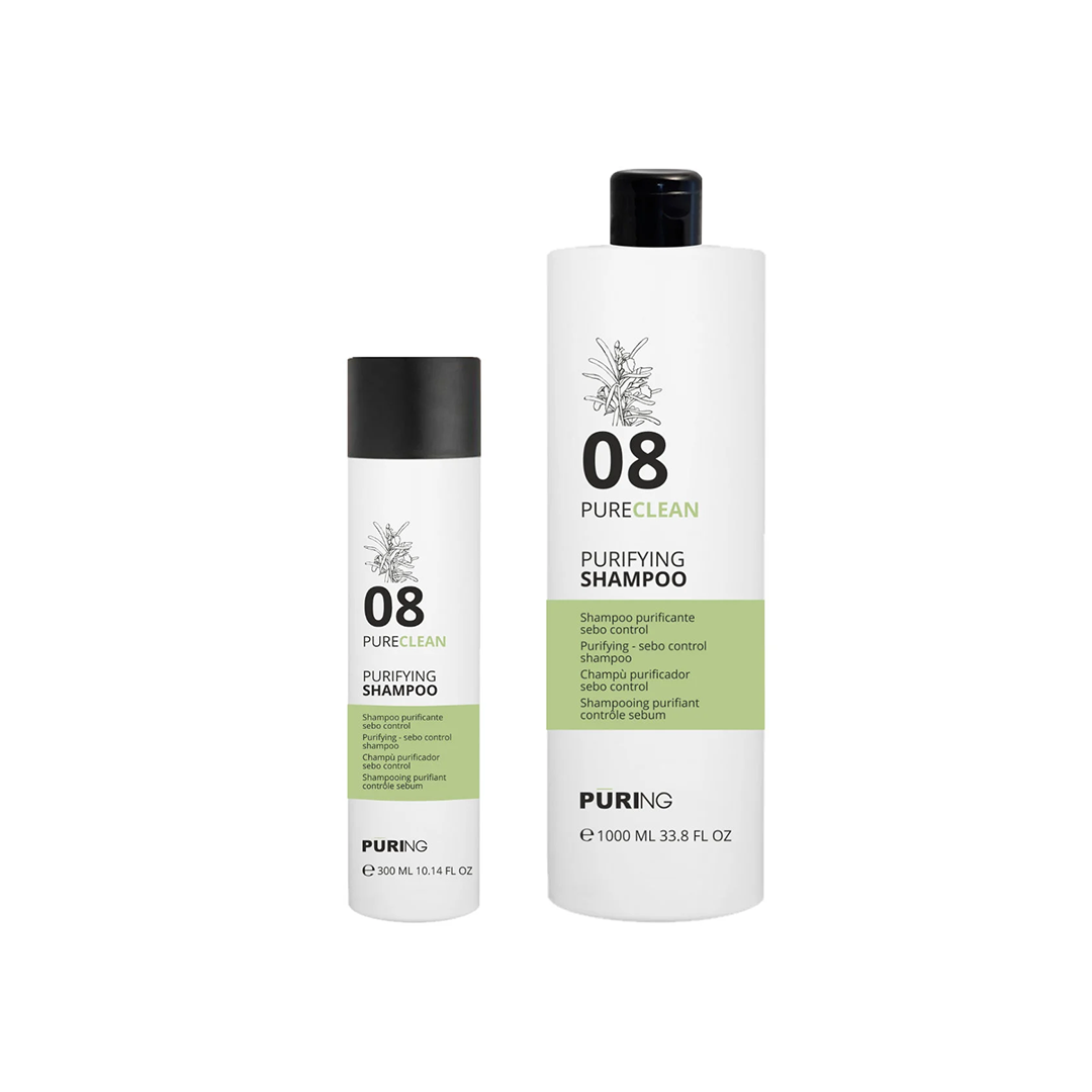 Puring Pureclean šampon za masnu kosu i prhut 300 ml i 1000 ml