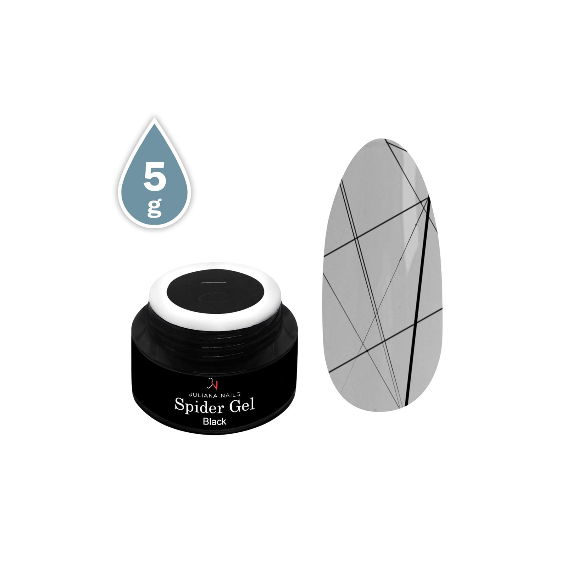 Spider Gel Black 5 g