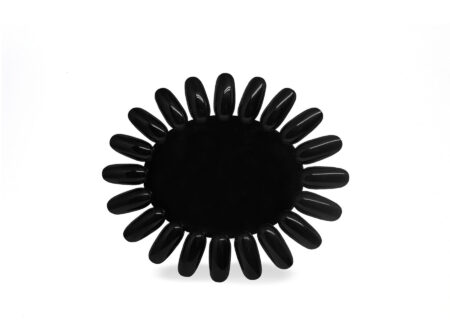 Ovalna šablona crna