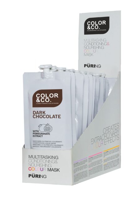 Maska u boji Puring 50 ml Dark Chocolate - Slika 2
