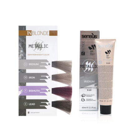 sensus inblonde metallic, metallic boje za kosu, metallic boje, sensus
