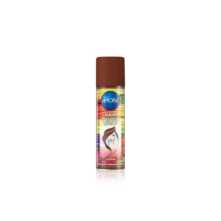 bakreni sprej za kosu, brončani sprej, bakrena kosa, sprej za kosu, amore spray, frizerska oprema, oprema za frizere