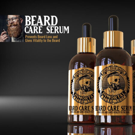 serum za bradu, immortal, njega brade, njega brkova, serum za rast brade, immortal,