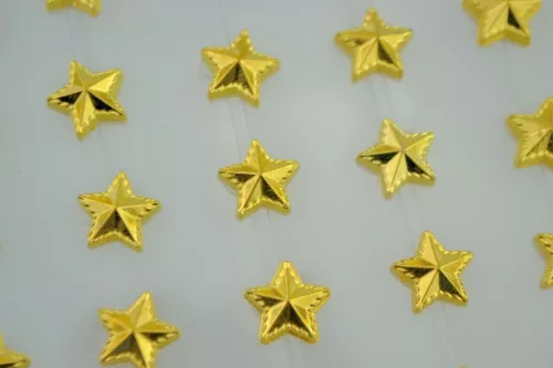 dekorativne naljepnice zvjezdice, zlatne zvjezdice, deko materijal, naljepnice