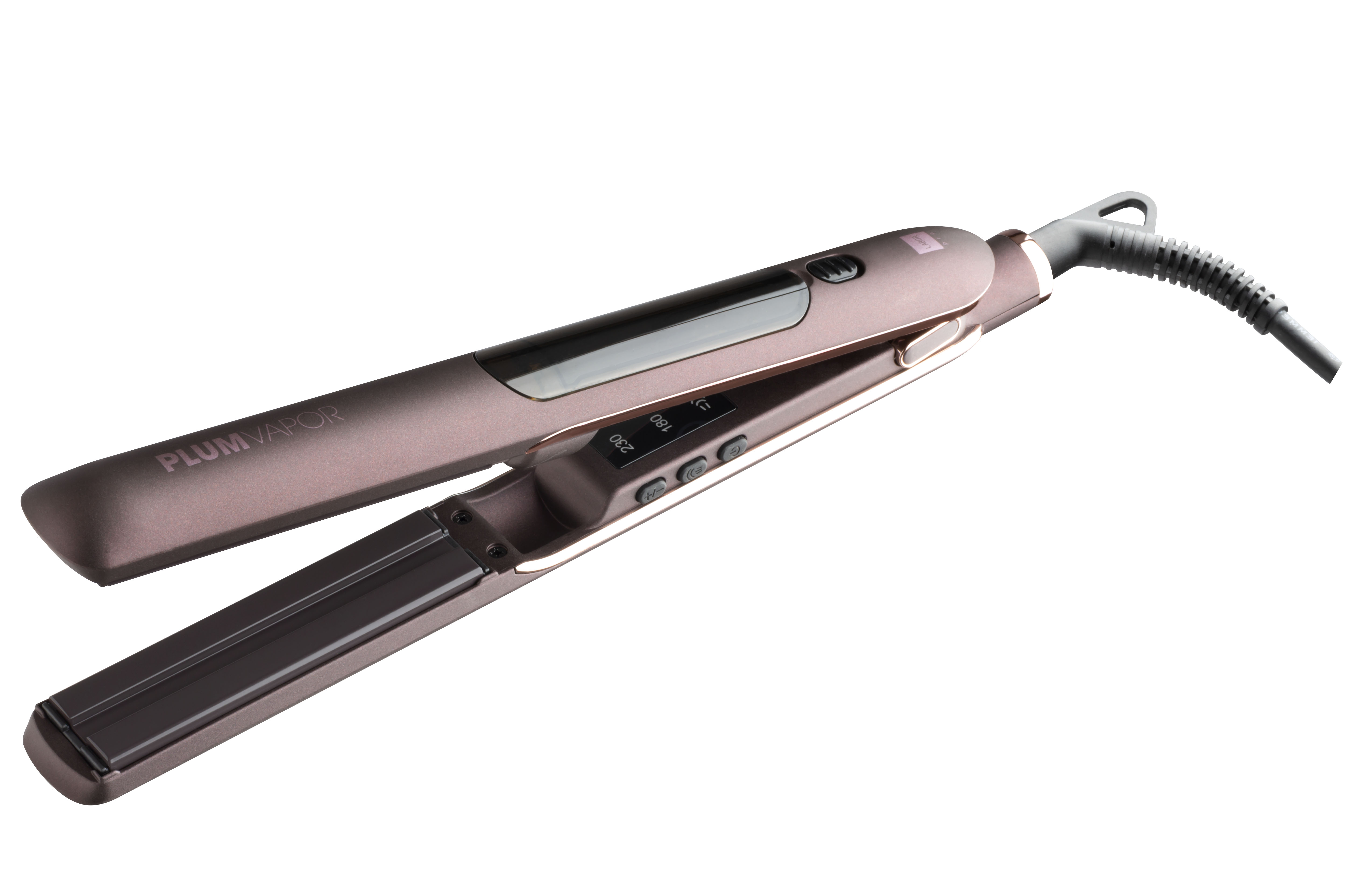 Parna pegla Labor Pro Plum Vapor tijekom upotrebe – para omekšava i zaglađuje kosu za profesionalni rezultat.