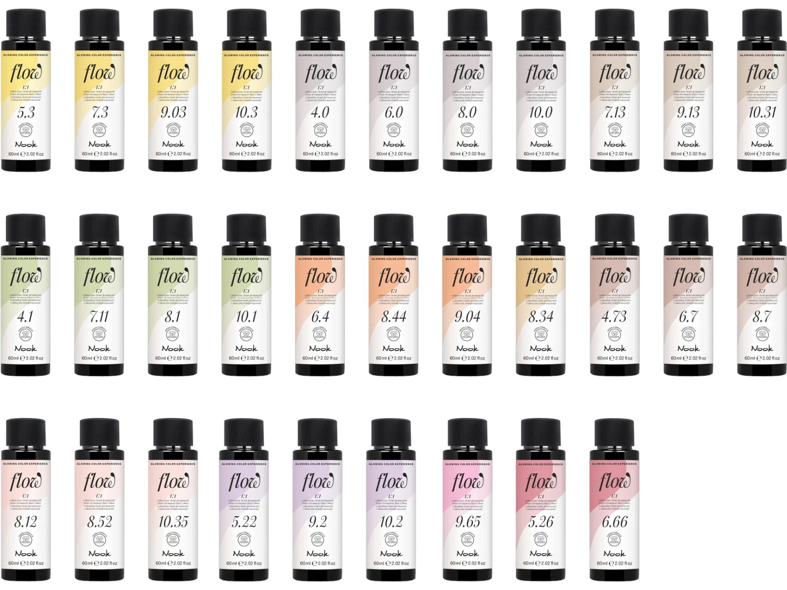 demi-permanentne boje za kosu, flow, novi preljevi za kosu, najbolji preljevi za kosu, nook, nook flow, preljevi za kosu