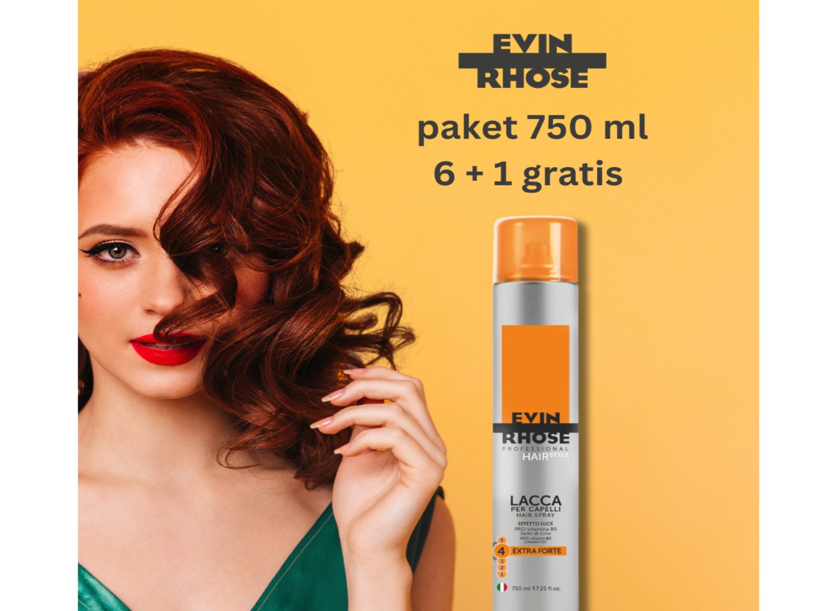 lak za kosu evin rhose akcija, evin rhose