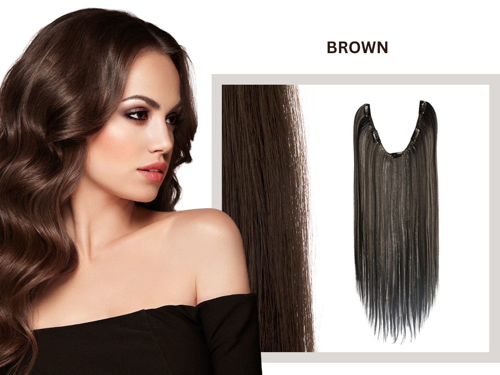 ekstenzije za kosu brown