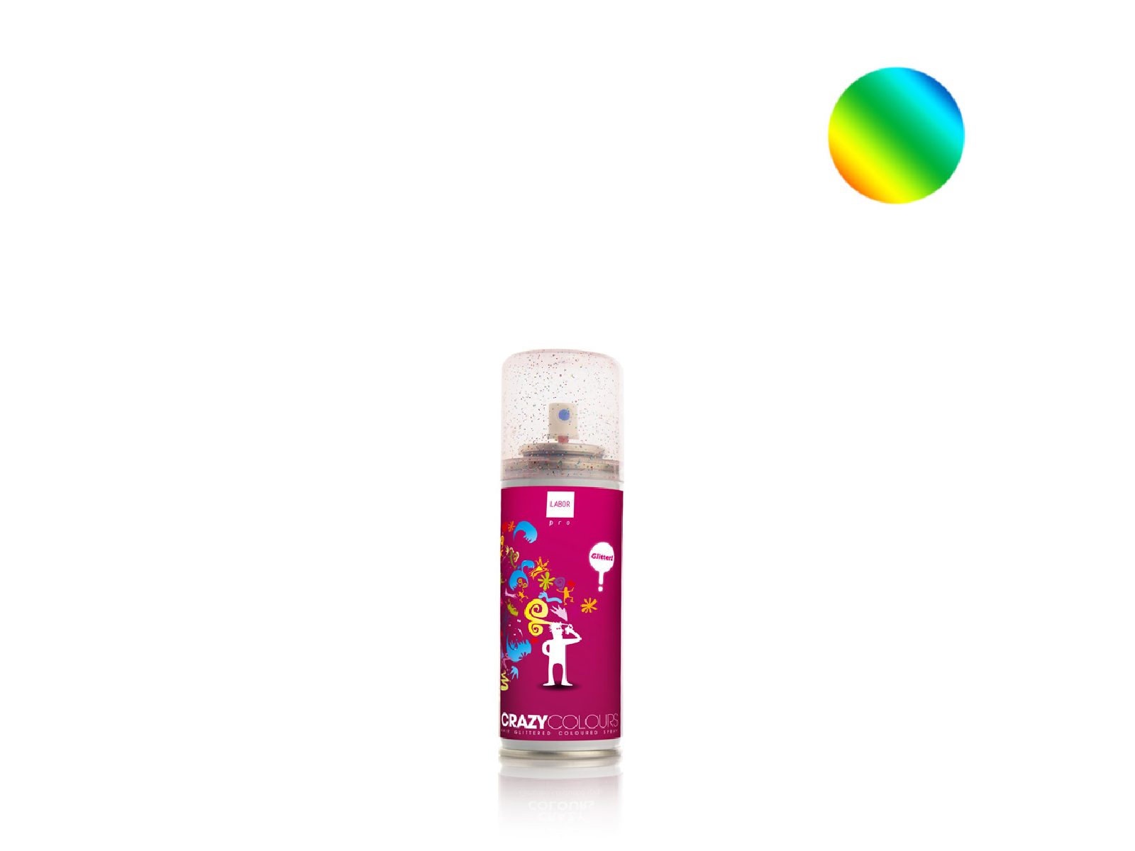 sprej za kosu u boji multicolor