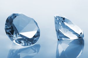 Big and beautiful jewel Big and beautiful jewel in blue light