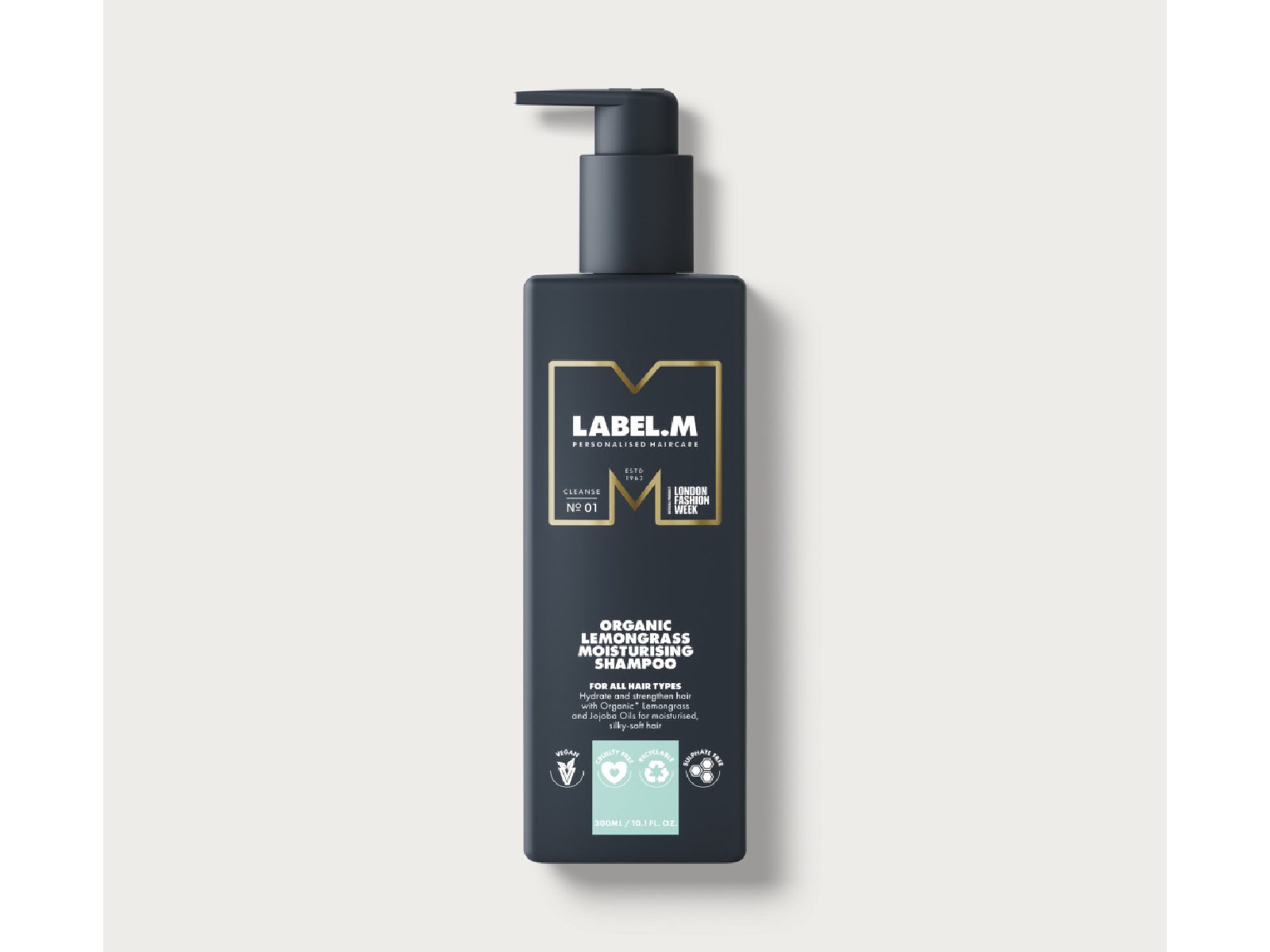 Organski šampon LEMONGRASS MOISTURISING LABEL.M