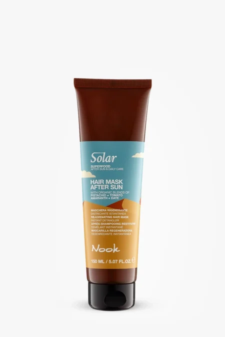 solar superfood maska, maska za kosu, ljetna maska, uv zaštita kose, nook solar, nook solar superfood