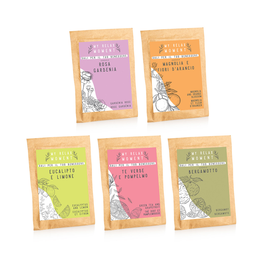 Soli za kupanje i pedikuru – 50 g, više mirisa