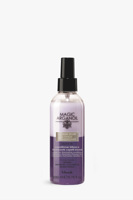 Dvofazni regenerator za plavu kosu bez ispiranja – Nook Blonde Story 2-Phase Conditioner 200 ml, dvofazni regenerator, regenerator bez ispiranje