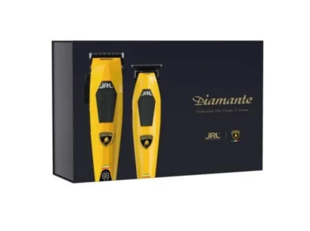 JRL x Lamborghini set, JRL x Lamborghini Clipper & Trimmer Kit Yellow, JRL DIAMANTE SET YELLOW by LAMBORGHINI, jrl mašinice, jrl žute mašinice, jrl zlatni set