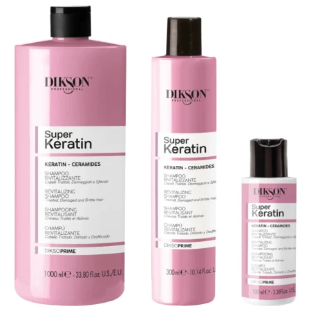 Šampon s keratinom Dikso Prime Super Keratin za oštećenu i kemijski tretiranu kosu