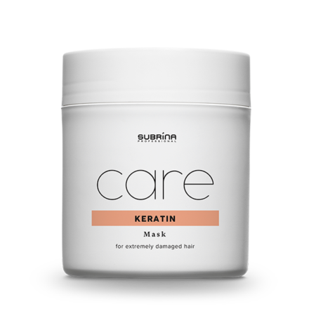 Maska s keratinom za oštećenu kosu Subrina Professional Keratin Mask 500 ml