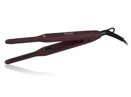 Mini pegla za kosu Labor Pro Plum Stilo – profesionalna tourmaline pegla za šiške i male uvojke.