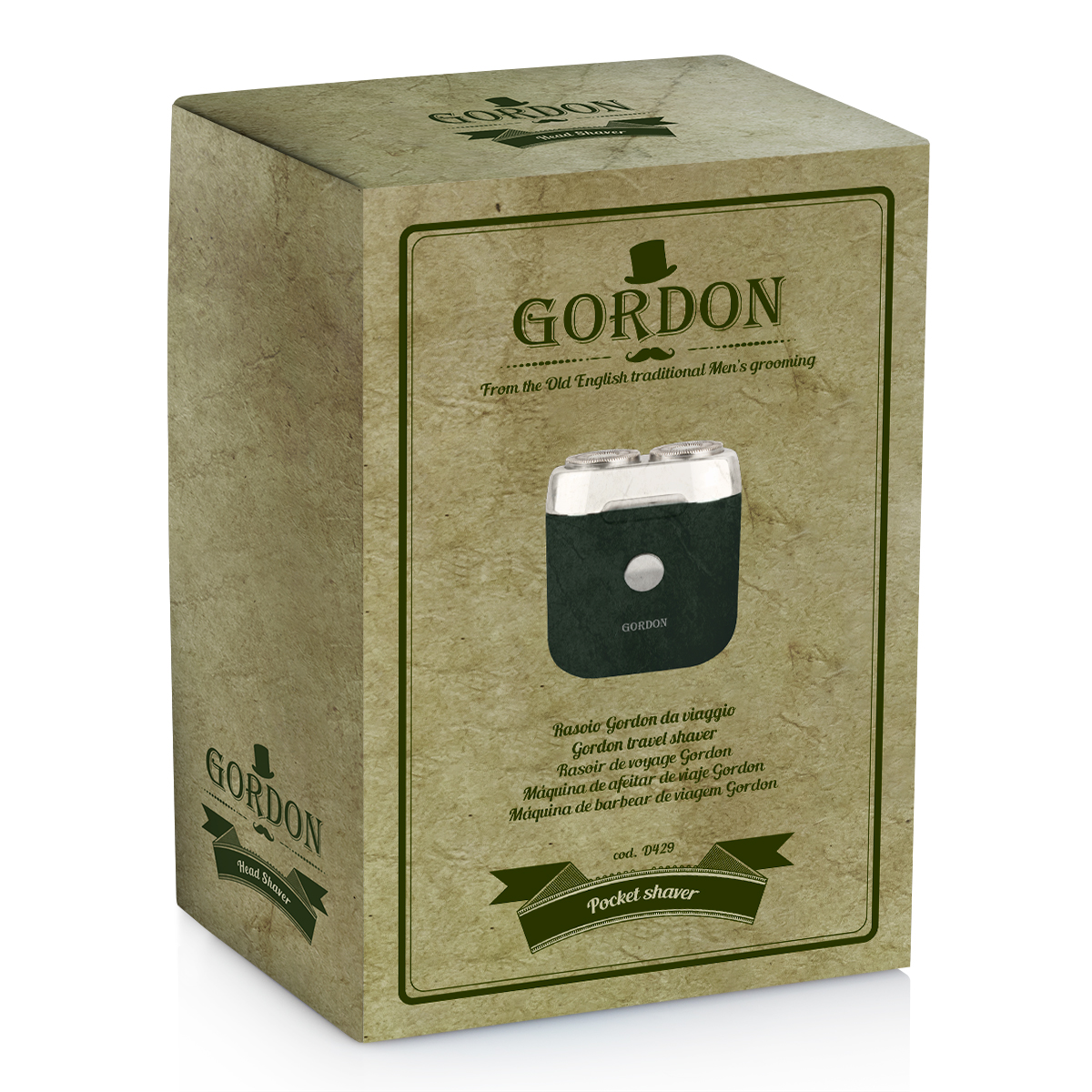 Kompaktni Gordon električni brijač s litij-ionskom baterijom