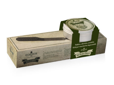 Set za uređivanje brade Gordon Perfect Beard Kit – pegla i krema za bradu za savršeno oblikovanje i mekoću.