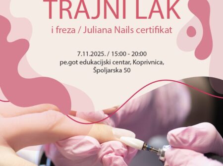 Edukacija Trajni lak, trajni lak edukacija, juliana nails