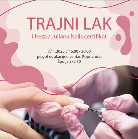 Edukacija Trajni lak, trajni lak edukacija, juliana nails