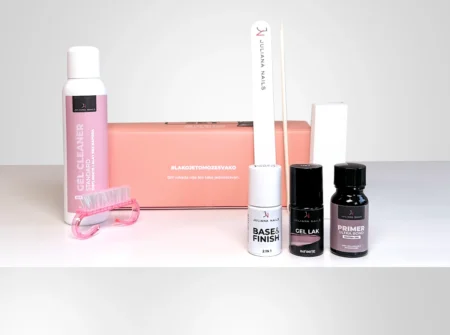 Gel lak set mini DIY Nail Set – kutija proizvoda sprijeda