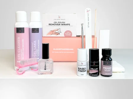 Gel lak set basic – DIY komplet za gel lakiranje kod kuće, Juliana Nails – pakiranje