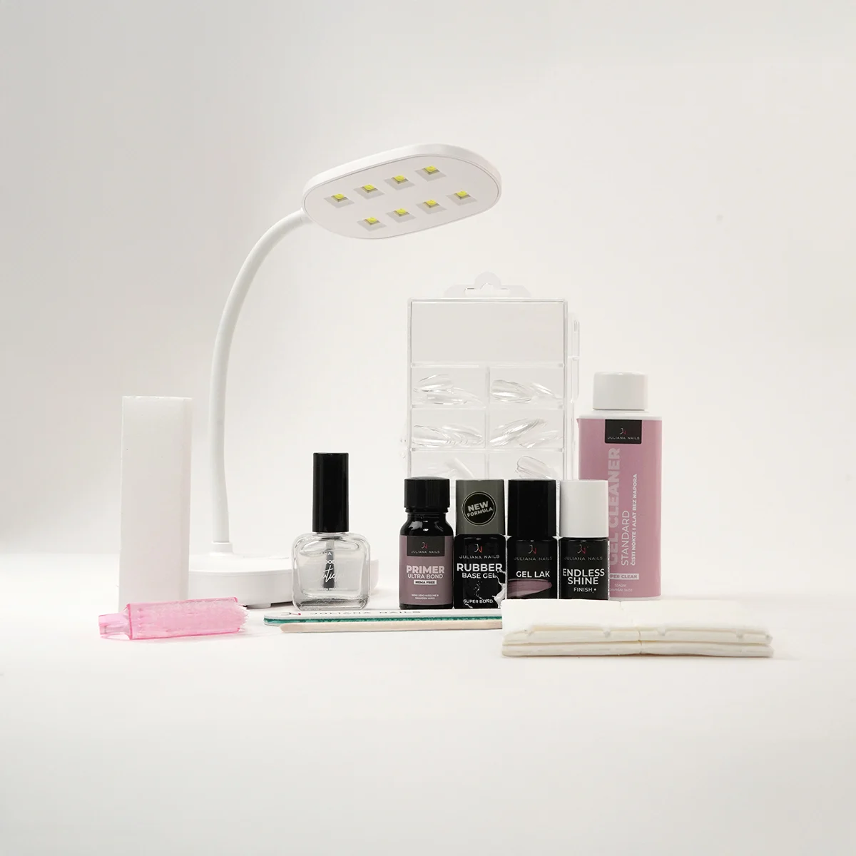 Press on set – kutija prikazana bočno, DIY Quick Nail Set