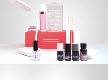 Press on set – kutija DIY Quick Nail Set, prednja strana pakiranja