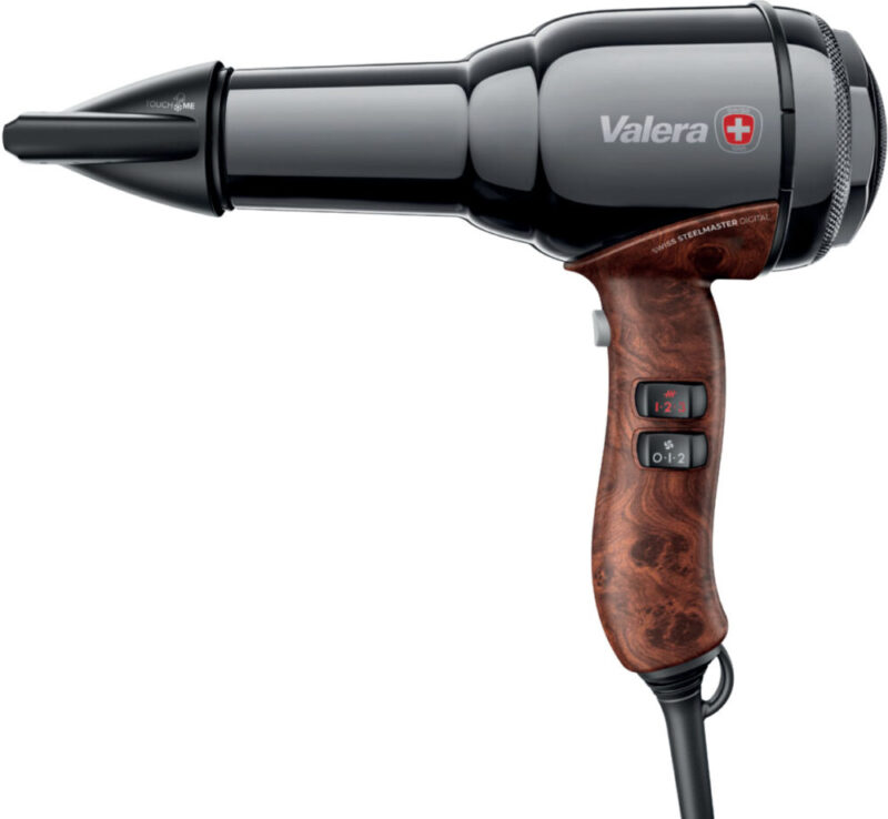 Valera Swiss Steel Master Digital Black Chrome 2200W profesionalno sušilo za kosu