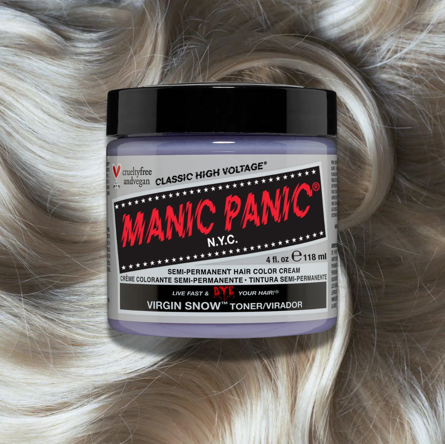 Manic Panic Virgin Snow Classic High Voltage toner za plavu kosu