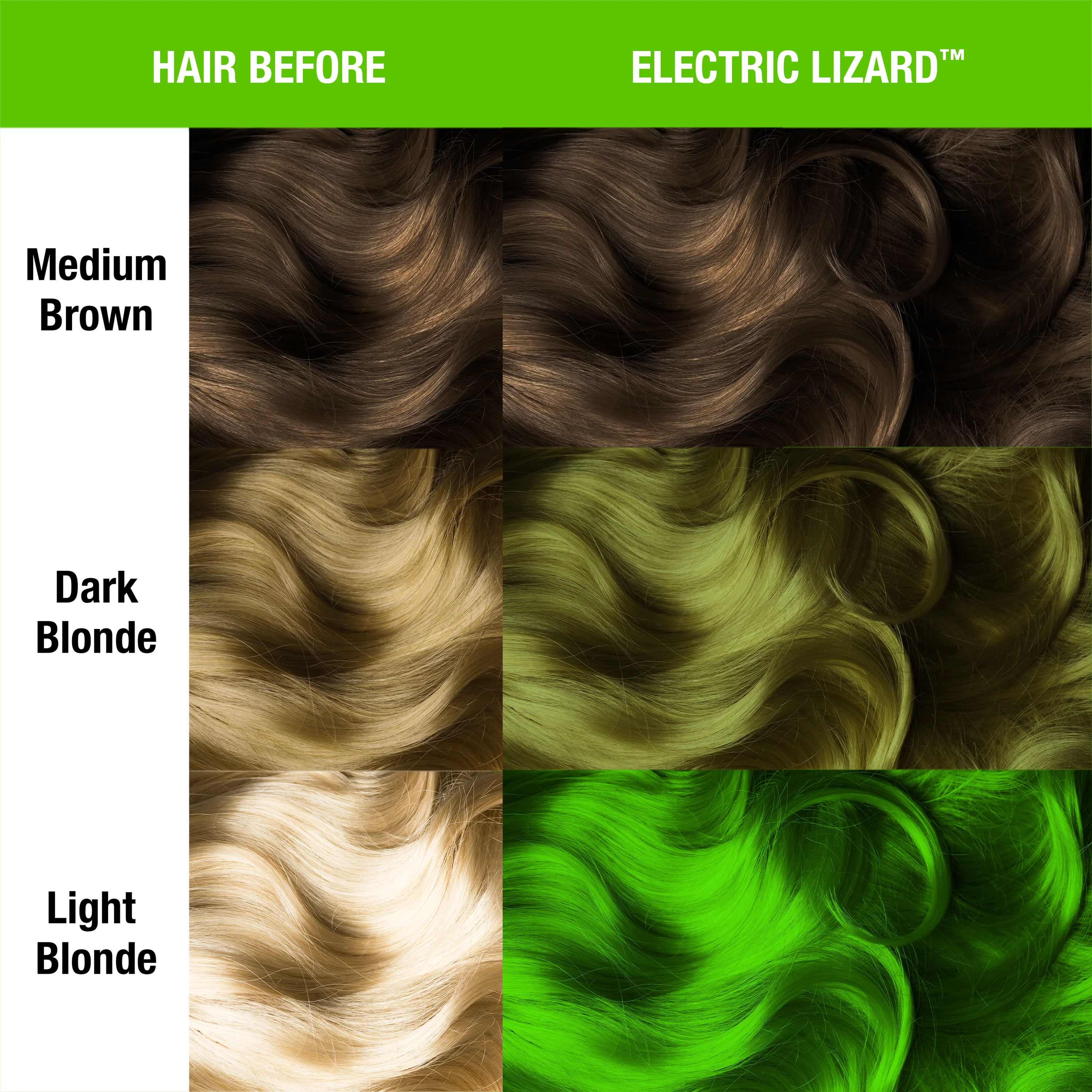 Manic Panic Electric Lizard Classic High Voltage neon zelena boja za kosu 118 ml