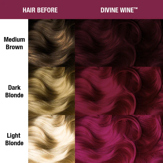 Manic Panic Divine Wine Classic High Voltage berry burgundy boja za kosu 118 ml