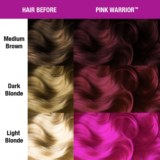 Manic Panic Pink Warrior Classic High Voltage ružičasta boja za kosu 118 ml