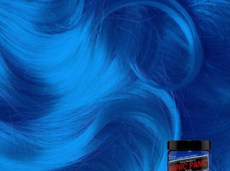 Manic Panic Bad Boy Blue polutrajna denim plava boja za kosu u pakiranju od 118 ml