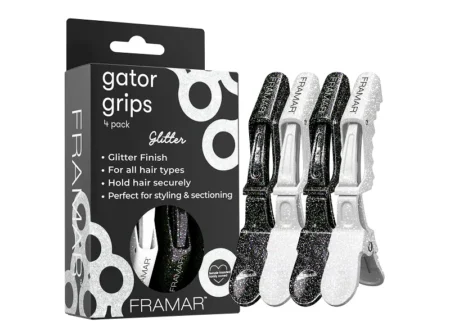 Framar krokodil klipsa za kosu Gator Glitter