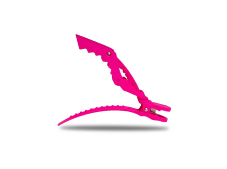 Framar krokodil klipsa za kosu Gator Grip Pink