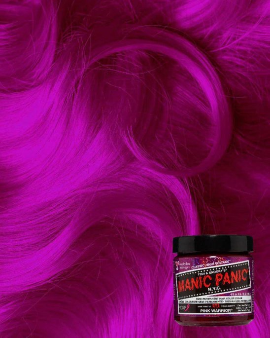 Manic Panic Pink Warrior neon ružičasta boja za kosu 118 ml