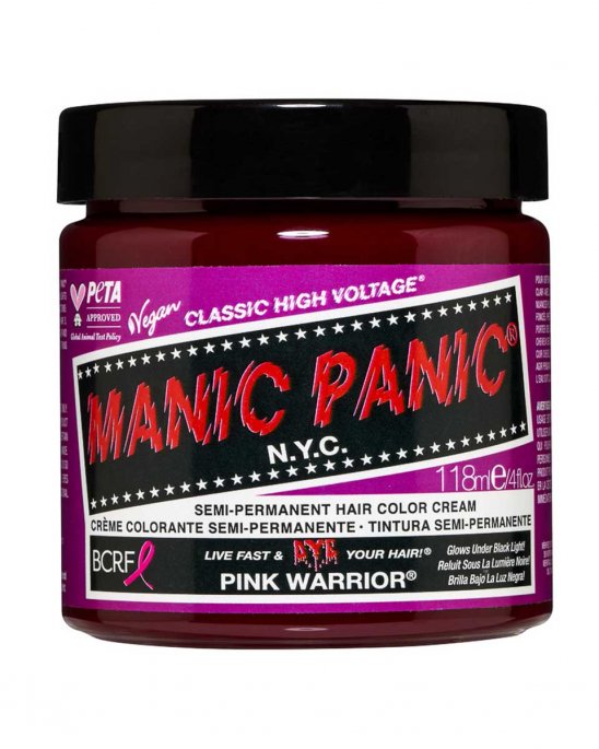 Manic Panic Pink Warrior neon ružičasta boja za kosu 118 ml