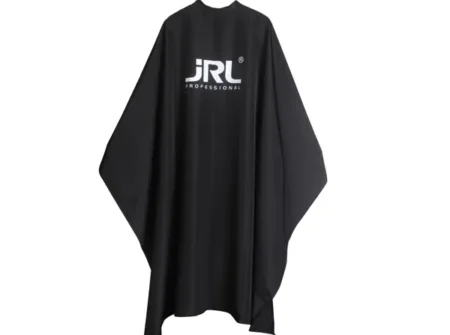 Profesionalni frizerski ogrtač JRL Eco Styling Cape Black za šišanje i stiliziranje