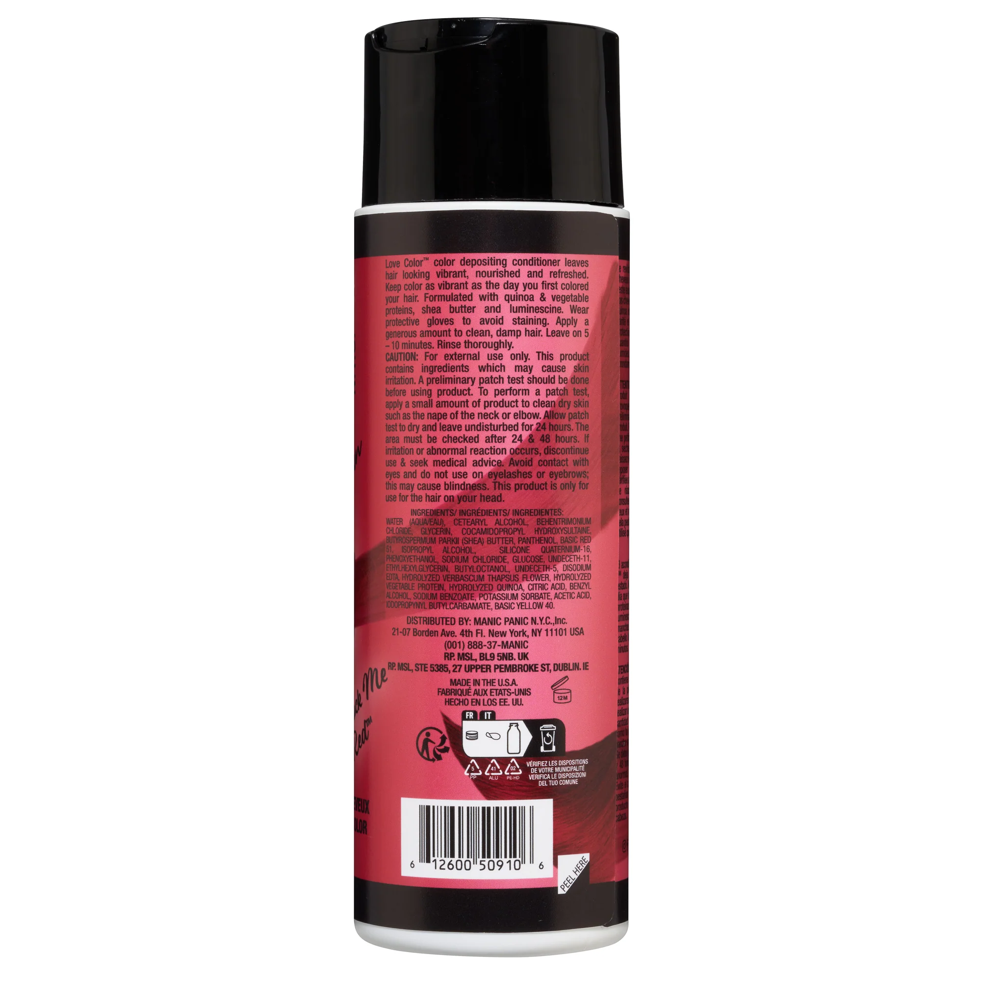 Manic Panic Love Color Rock Me Red pigmentirani regenerator za održavanje bordo kose