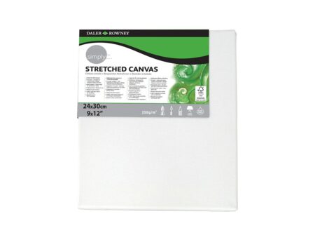 Daler Rowney Simply slikarsko platno 250 g/m² od 100 % pamuka s trostrukim grundiranjem za akrilne i uljane boje.