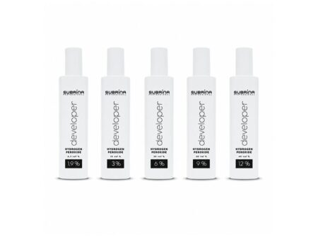 Subrina hidrogen 120 ml u koncentracijama 1,9 %, 3 %, 6 %, 9 % i 12 % za profesionalno bojanje kose