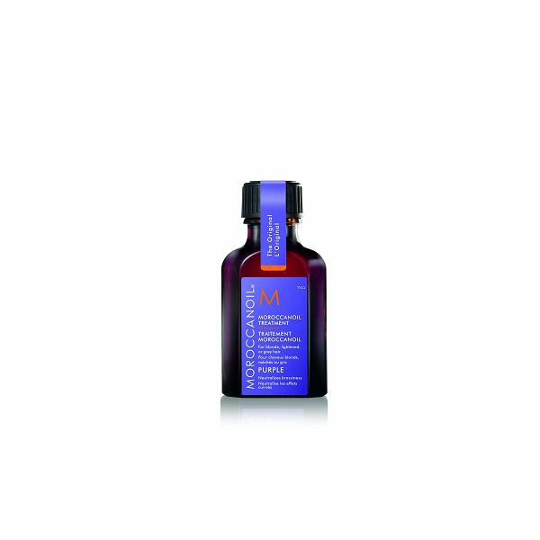 Moroccanoil Purple Treatment 25 ml – ljubičasto ulje za plavu, posvijetljenu i sijedu kosu